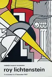 Roy Lichtenstein, stedelijk museum amsterdam roy lichtenstein, 1967, poster