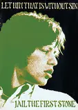 Jean-Paul Vroom, Let Him That Is Without Sin Jail The First Stone (Mick Jagger), 1967, poster