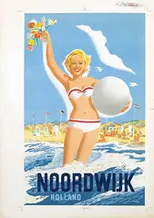 Eppo Doeve, Noordwijk Holland, poster