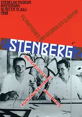 Gielijn Escher, Stedelijk Museum Amsterdam Filmaffiches van Georgy en Vladimir Stenberg. Constructing a revolution of Soviet Design, poster
