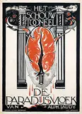 Jacob Jongert, Het Schouwtooneel De Paradijsvloek (Stadsschouwburg Haarlem), poster