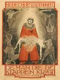 Eduard Veterman, Het Hofstadtoneel De Man die de Klappen Krygt (Den Haag), 1921, poster