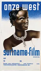 Eva Schütz, Movie: "onze west" suriname-film, poster