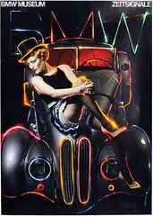 Günther Kieser, BMW Museum München Zeitsignale, 1979, poster