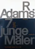 Armin Hofmann, Kunsthalle Basel 7 junge englische Maler R. Adams, 1963, poster