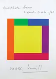 Max Bill, Kunsthalle Bern max bill, 1968, poster