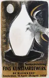 Tapio Wirkkala, De Bijenkorf Amsterdam Tentoonstelling Fins Kunstaardewerk