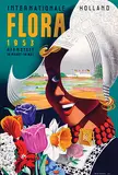 Reyn Dirksen, Internationale Flora Heemstede, 1953, poster