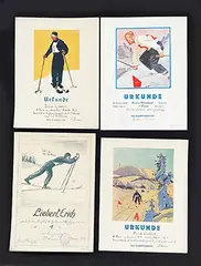 Edwin H. Henel, Urkunde Das Kampfgericht Diplom, poster
