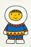 Hendrik Magdalenus (Dick) Bruna, Without text (eskimo/Inuït), poster