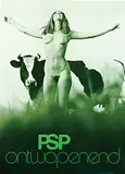 PSP ontwapenend by Georg Noordanus & Hendrik J. Koldeweij, 1971, poster, sold Feb 2024