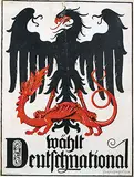 illegible signature, Wählt Deutschnational, 1924, poster