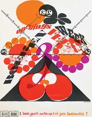 Bert Zeijlstra (1942-, Boeken Week openings week, poster