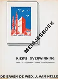 Jacob Jongert, Van Nelle Voor 40 halfponds koffie achteretiketten. Meisjesboek Kiek's Overwinning, 1931, poster