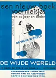 Jacob Jongert, Van Nelle Rotterdam Voor 40 halfponds koffie achteretiketten. een nieuw boek voor meisjes De Wijde Wereld, 1935, poster