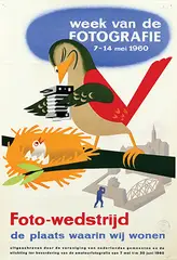 Week van de Fotografie by Eppo Doeve, 1960, poster, sold Jul 2023