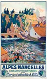 G. Muller, Alpes Mancelles Fresnay-s-Sarthe, 1932, poster