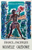 Monique Cras, L'Ile de Lumière Nouvelle Calédonie, 1950, poster