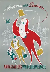 Meijer, Weerzien der Zwaluwen, 1959, poster