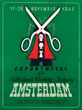 Herbert Ricard, Exportweeks of the Netherlands Clothing Industry, 1947, poster