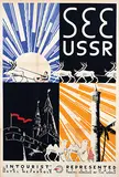 Aleksander S. Froloff, See USSR Intourist, poster