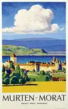 Plinio Colombi, Murten - Morat, poster
