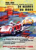 Erich Strenger, Porsche 24 Heures du Mans, 1956, poster