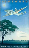 Paulus Casper Erkelens, KLM Homeward, 1944, poster