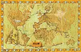 Jean-Marie Strebelle, KLM (world map, Constellation), poster