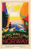 Frederick C. Herrick, Royal Mal Line Cruises to Norway, poster