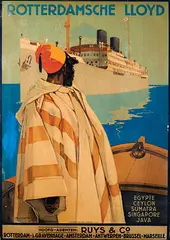 Joseph (Jos) Rovers, Rotterdamsche Lloyd Egypte, Ceylon, Sumatra, Singapore, Java, poster