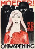 Walter, SDAP Bond van Soc. Dem. Vrouwenclubs. Moeder Ontwapening, poster
