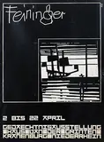 Andreas B. Feininger, Haus van der Grinten Kranenburg Gedaechtnisausstellung Feininger, 1956, poster