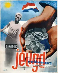An Strooband, Mei-Inzameling jeugd werklozenzorg, poster