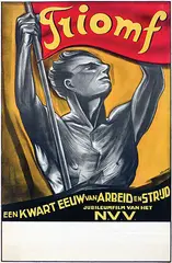 Dolly Rudeman, Movie "Triomf" Een Kwart Eeuw van Arbeid en Strijd N.V.V., 1930, poster