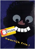 Advertising Agency Publi, Chiclets Peppermint Gum heerlijk fris!, 1958, poster