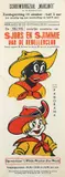 Marcanti Amsterdam Sjors en Sjimmie van de Rebellenclub by Franciscus Antonius Hendricus (Piet) Piët, 1956, poster, sold Jul 2023