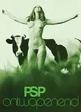 PSP ontwapenend by Georg Noordanus & Hendrik J. Koldeweij, 1971, poster, sold Jul 2023