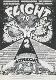 Jan de Haas, Flight to Lowlands' Paradise 2 Utrecht, 1968, poster