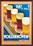 Jan Wijga, Van Vollenhoven's Bierbrouwerij Amsterdam, poster