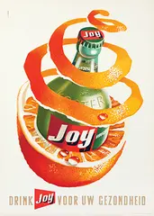 Cornelius van Velsen, Drink Joy voor uw gezondheid, 1950, poster