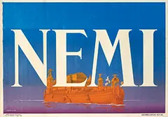 Zanolio, Nemi, 1928, poster