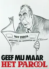 Fritz Behrendt, Geef mij maar het Parool (Leonid Brezhnev), poster