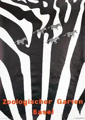Ruodi Barth, Zoologischer Garten Basel, 1947, poster