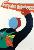 Albert Rüegg, BD WM Bremgarten Hallwilersee, 1969, poster