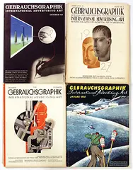 Various Artist, Gebrauchsgraphik International Advertising Art, poster
