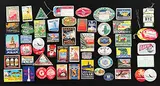 A collection of 50 hotel lugage stickers and labels, a.o. Air France, Sabena, Cunard Line by Various artists, a.o. A. Diggelmann, R. Bonnafoux, A. Brügger, H. Scholl, poster, sold Jul 2023