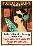 Karl Geiß, Kolosseum Varieté Maskenbälle, poster