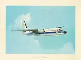 Reinier Stoop, Indian Airlines Fokker Friendship F-27, poster