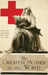 Alonzo E. Foringer, The Greatest Mother in the World Red Cross, 1918, poster